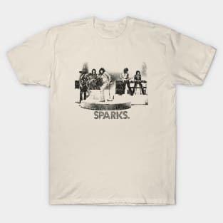 VINTAGE RETRO STYLE -Sparks ROck 60s T-Shirt